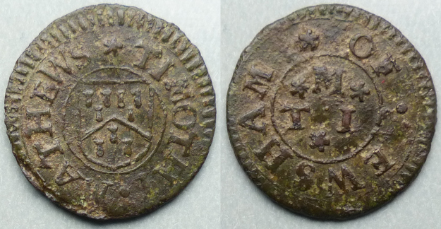 Eynsham, Timothi Mathews farthing